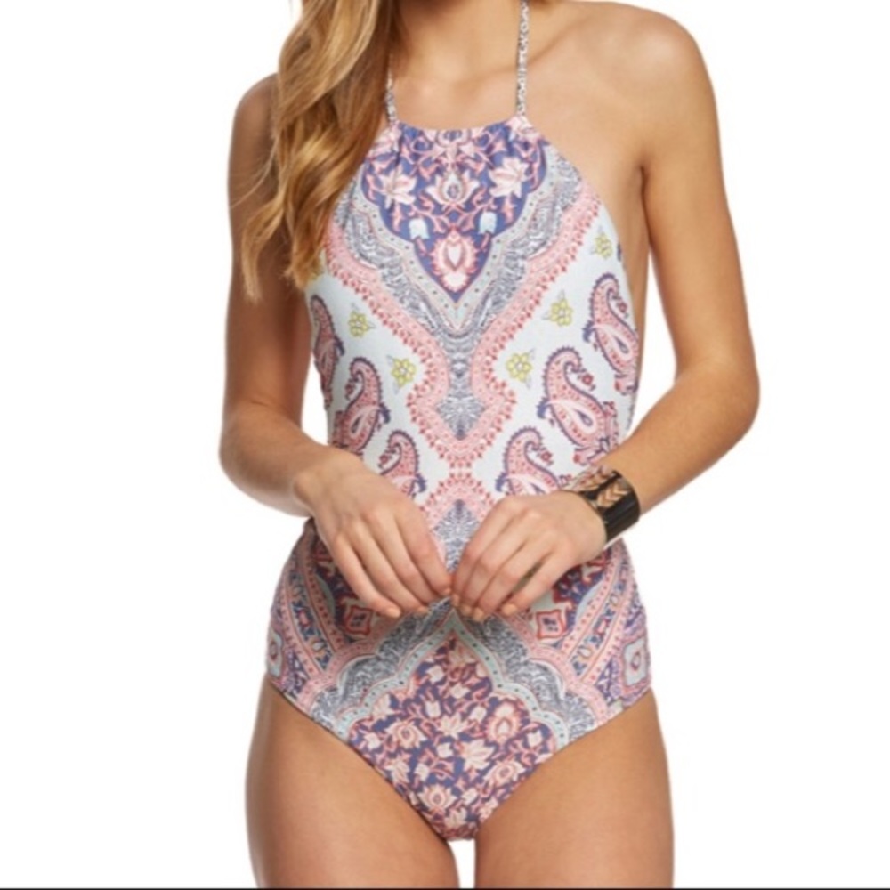 Billabong one-piece bathing suit